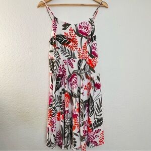 Old Navy Vibrant Floral Midi Dress